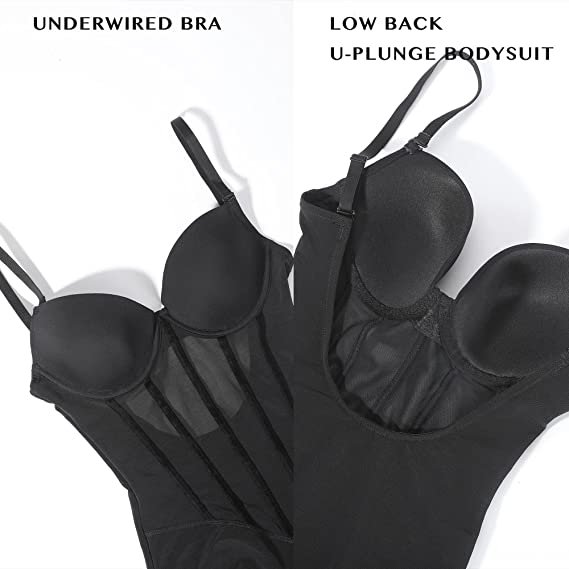 Women's thong jumpsuit, tuck in body shaping suit, open back mesh jumpsuit, tight top